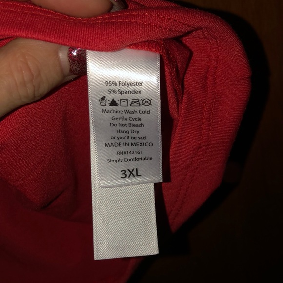 LuLaRoe Liv 3xl - Picture 2 of 2